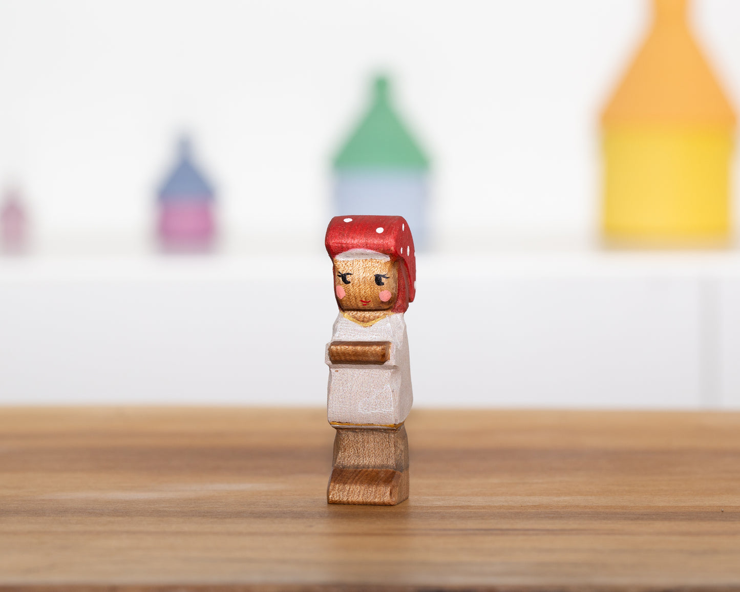 Short Mushroom child with brown hair