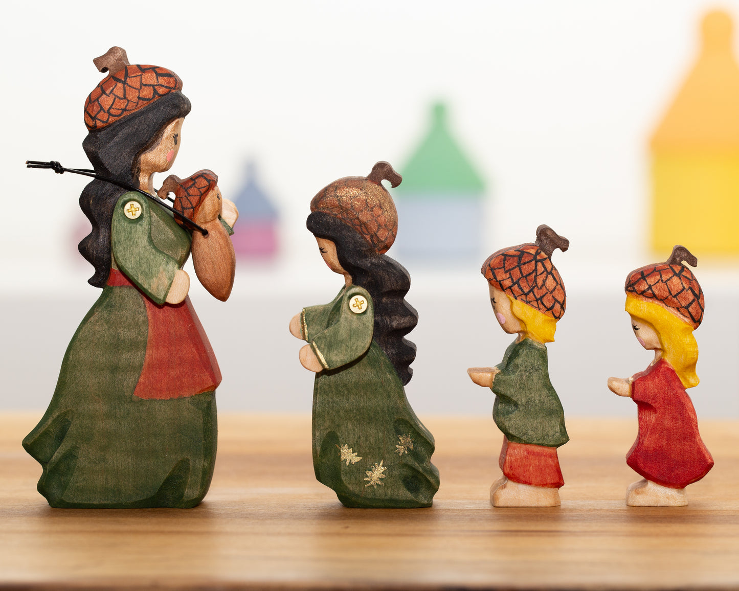Tall Acorn child with black hair