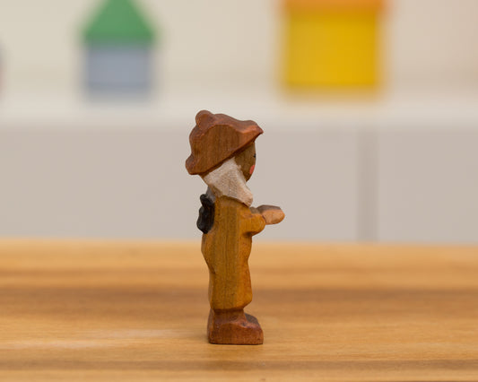 Beekeeper child with black ponytail