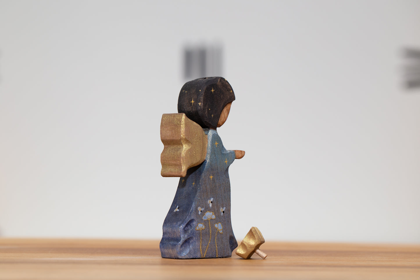 Blue Firefly Fairy with removable Crown