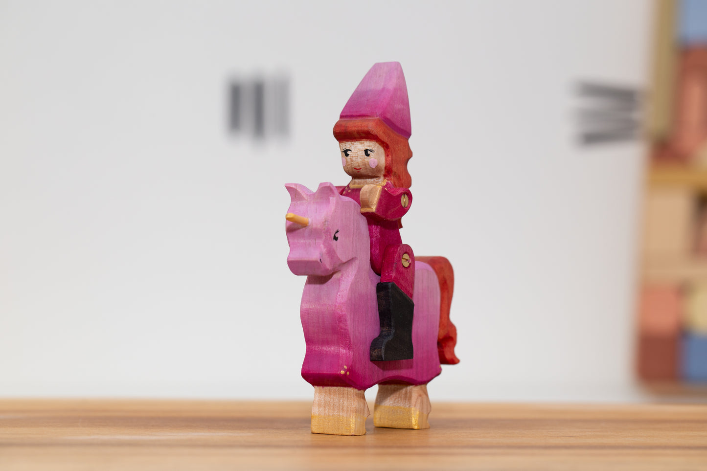 Pink Princess with Unicorn Pony
