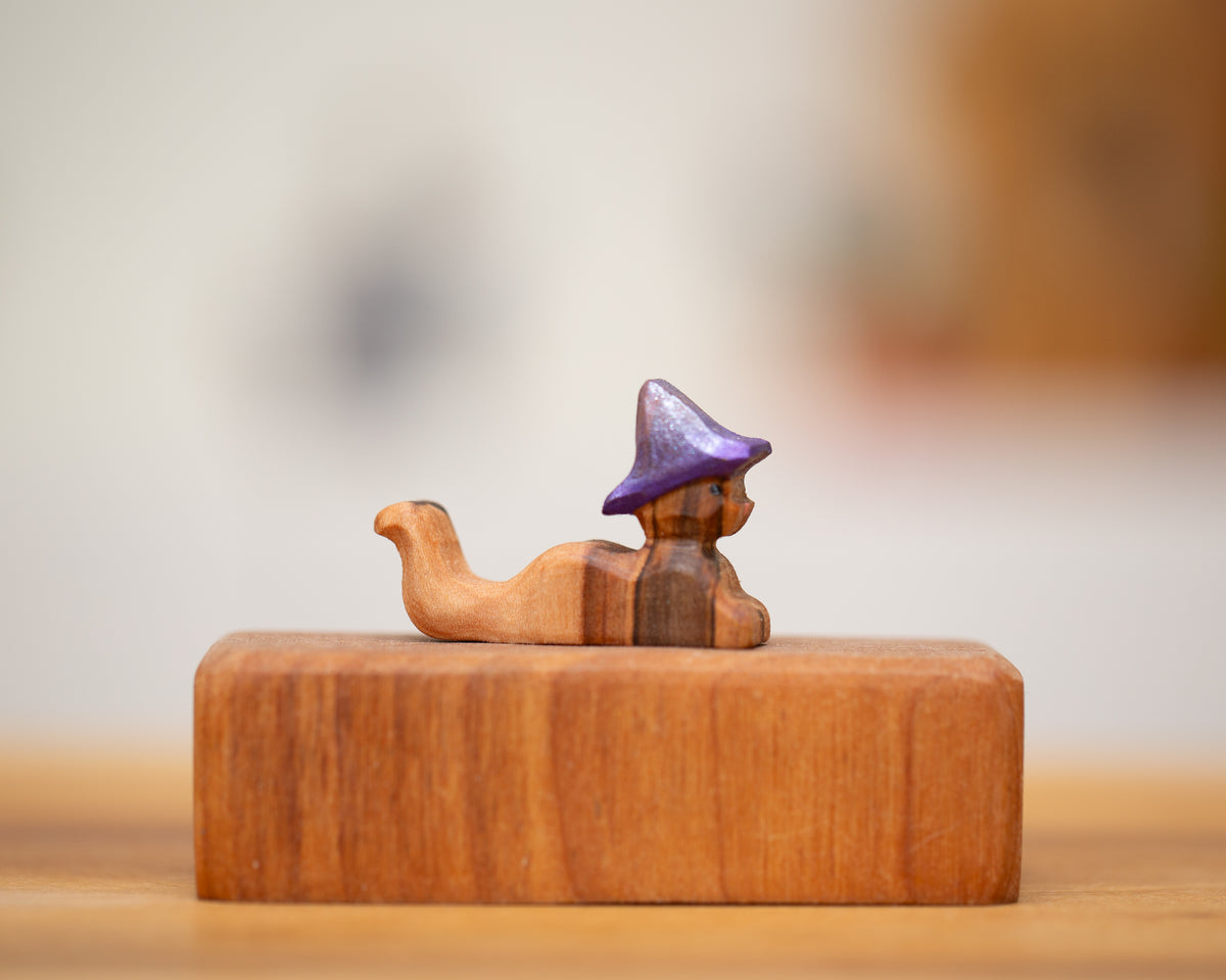 Witch Cat laying down