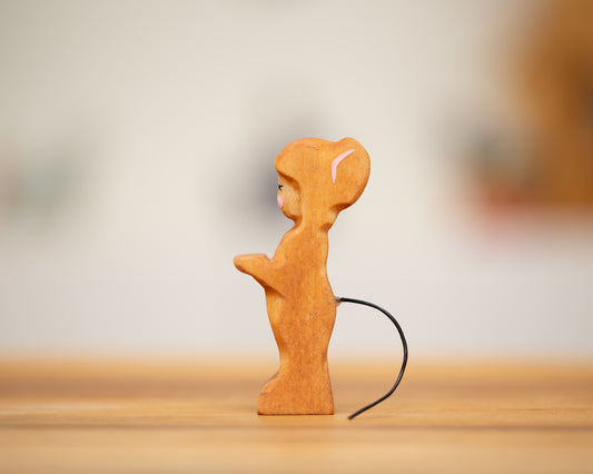Brown mouse trick or treater