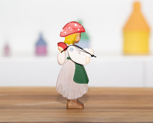 Mushroom adult and baby
