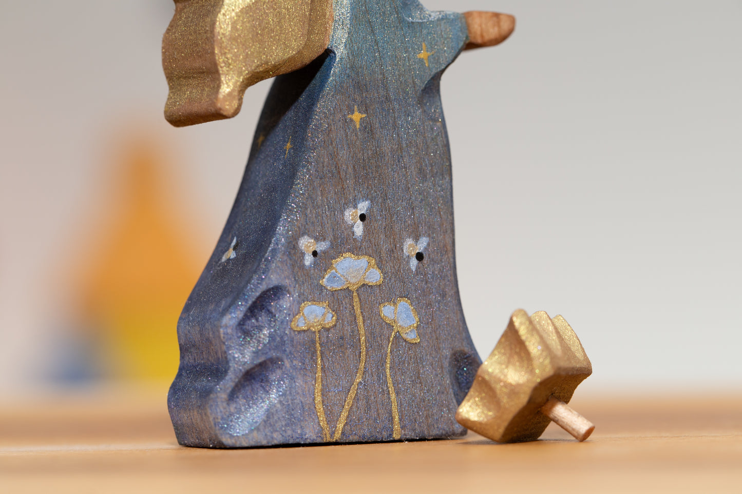 Blue Firefly Fairy with removable Crown