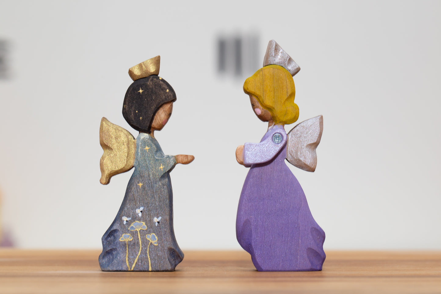 Blue Firefly Fairy with removable Crown